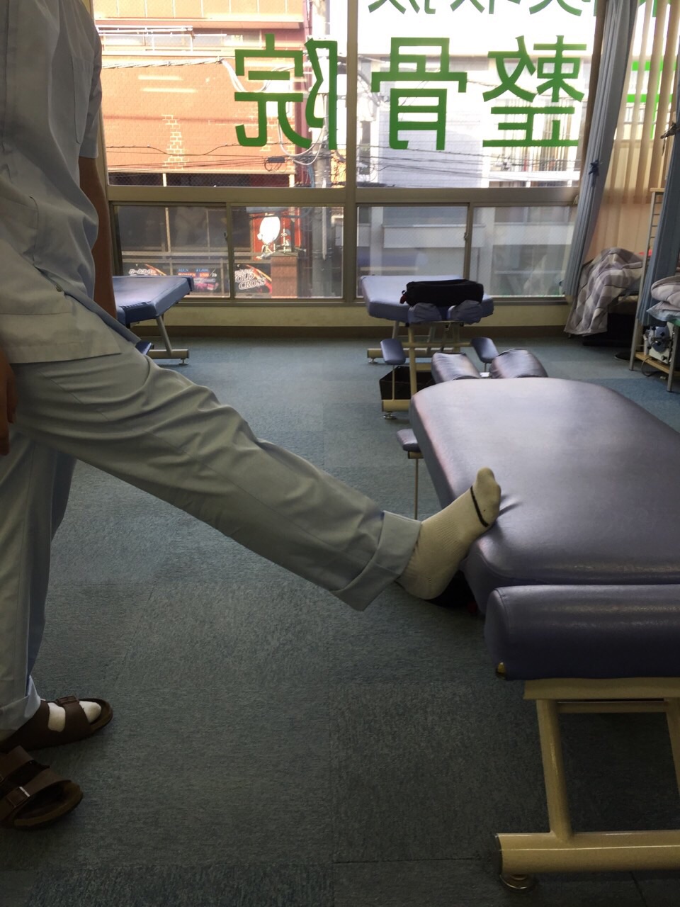 ふくらはぎのストレッチ