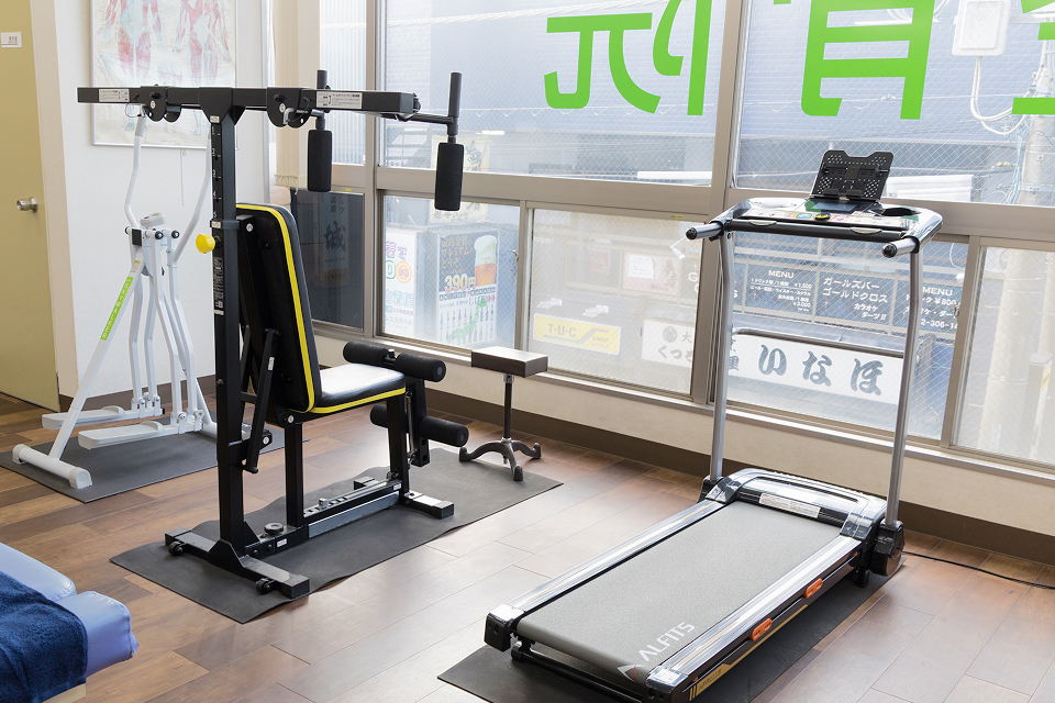 院内ジム併設